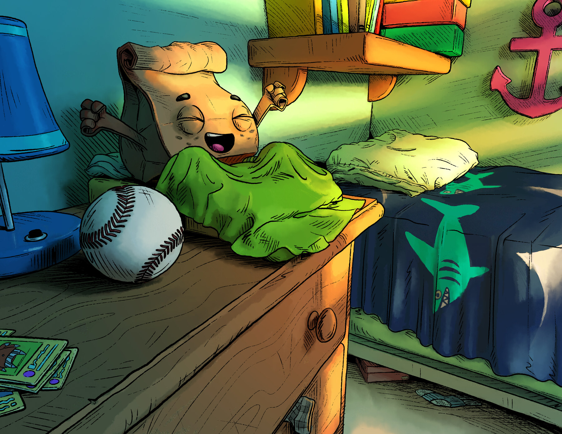 Characters from Nottle's First Day of School